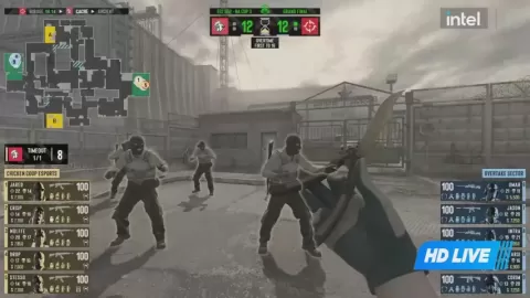 Poster siaran Chicken Coop VS Overtake Sector
