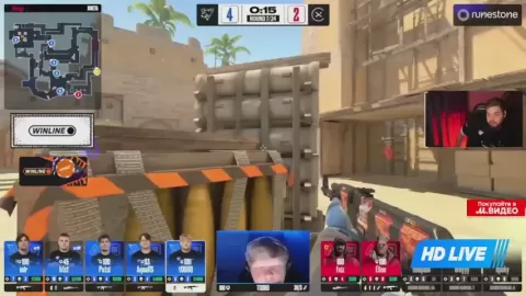 Poster siaran Virtus.pro VS Xmeta