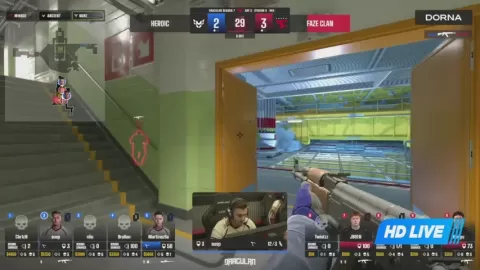 Poster siaran HEROIC VS Envy/FaZe winner