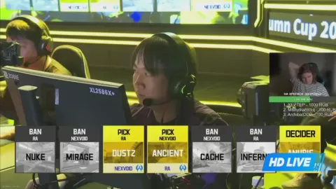 Poster siaran NEXVOID VS Rare Atom