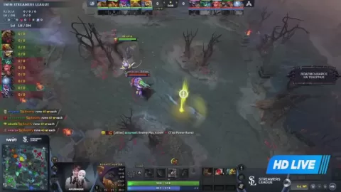 Poster siaran Team Zxcursed VS Team Nix