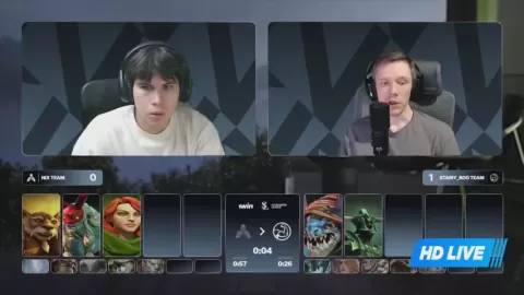 Poster siaran TBD VS TBD