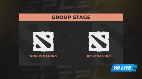 Poster siaran Novus Gaming VS RG