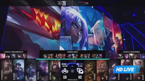 Poster siaran Cloud9 VS Karmine Corp