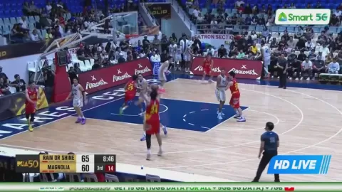 Poster siaran Rain or Shine Elastopainters VS Magnolia Hotshots