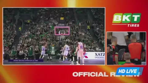 Poster siaran Panathinaikos AKTOR B.C. VS Baskonia Vitoria