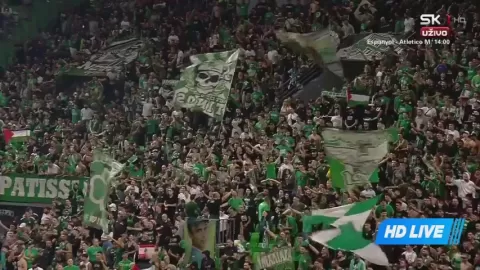 Poster siaran Panathinaikos AKTOR B.C. VS Hapoel Tel Aviv