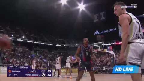 Poster siaran Paris VS Virtus Bologna