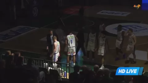 Poster siaran Sodertalje BBK VS BC Lulea