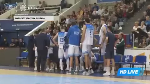 Poster siaran Gipuzkoa Basket VS Palmer Basket