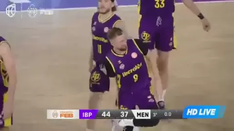 Poster siaran Palencia Baloncesto VS Hestia Menorca