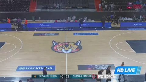 Poster siaran CBK Mersin Women VS Istanbul GSK Women