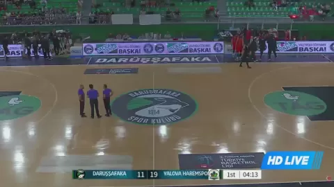 Poster siaran Darussafaka Basketball VS Harem Spor