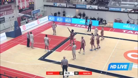 Poster siaran Pyrinto Tampere VS Kipina Basket