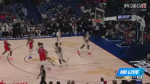 Poster siaran New Orleans Pelicans vs Washington Wizards