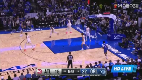 Poster siaran Orlando Magic vs Atlanta Hawks