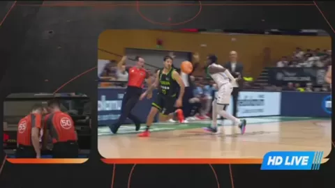 Poster siaran DKV Joventut VS MoraBanc Andorra