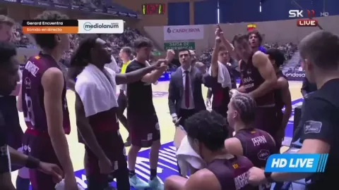 Poster siaran Monbus Obradoiro VS Forca Lleida
