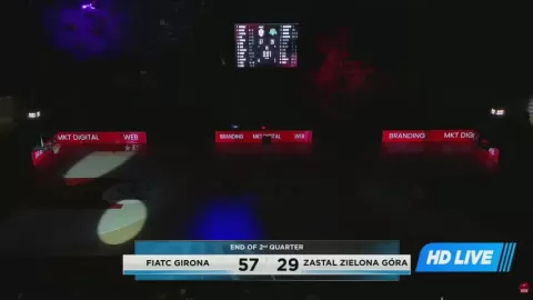 Poster siaran Basquet Girona VS Stelmet Enea Bc Zielona Góra
