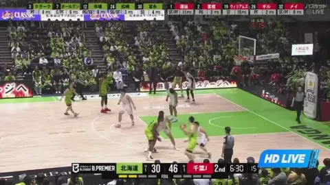 Poster siaran Levanga Hokkaido VS Chiba Jets