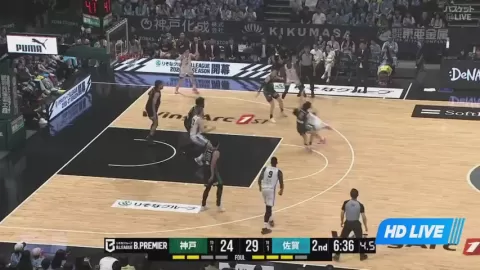 Poster siaran Kobe Storks VS Saga Ballooners