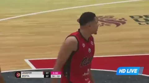 Poster siaran Leicester Riders VS Bristol Academy Flyers
