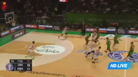 Poster siaran Unics Kazan VS MBA Moscow