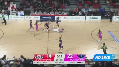 Poster siaran Mainland Pouakai Women VS Tauranga Whai Women