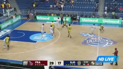 Poster siaran Vivo Franca VS Sao Jose