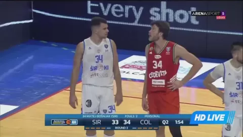 Poster siaran Siroki Prima Pivo VS KK Cedevita Olimpija