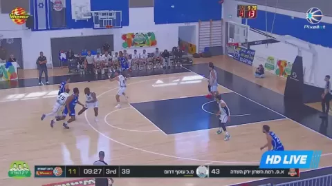 Poster siaran Ramat Hasharon VS Otef Darom