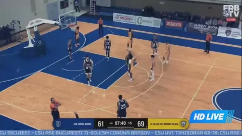 Poster siaran Corona Brasov VS Valcea
