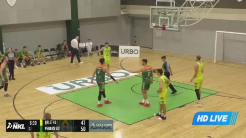 Poster siaran KK Baltai Kaunas VS Vilkaviskio Perlas