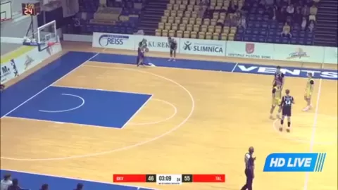 Poster siaran BK Ventspils VS Tal Tech