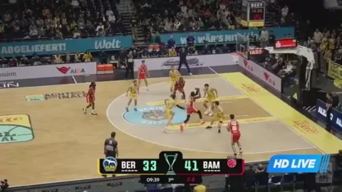 Poster siaran Alba Berlin VS Brose Bamberg