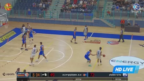 Poster siaran Elitzur Ashkelon VS Maccabi Kiryat Gat