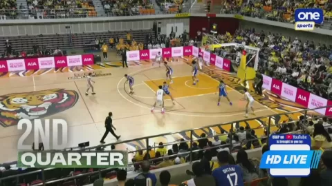 Poster siaran UST Growling Tigers VS ADMU Blue Eagles