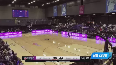 Poster siaran HBA Women VS Zabiny Brno Women