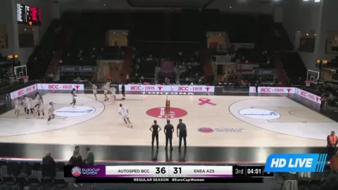 Poster siaran BCC Derthona Basket (W) VS INEA AZS Poznan Women