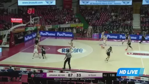 Poster siaran Umana Reyer Venezia Women VS Cluj Napoca Women