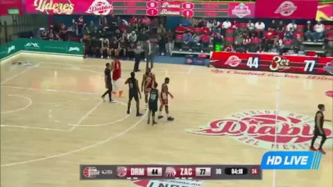 Poster siaran Diablos Rojos del México VS Mineros de Zacatecas
