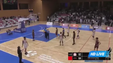 Poster siaran Kavkasia VS Lausanne Basket