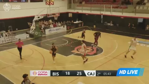 Poster siaran CE Bisbal Basquet VS Caja 87s