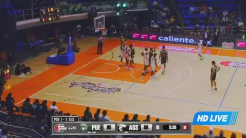 Poster siaran Lobos de Puebla VS Panteras de Aguascalientes