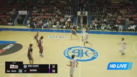 Poster siaran Niko-Basket Mykolaiv VS Stariy Lutsk