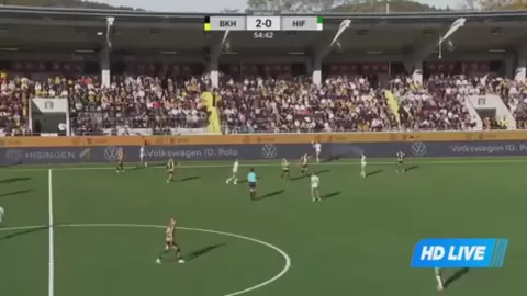 Poster siaran BK Hacken Women VS Hammarby Women