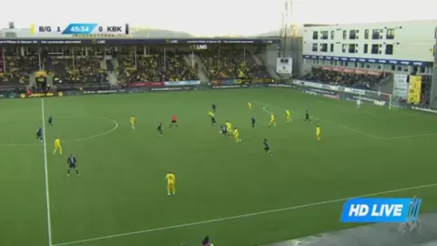 Poster siaran FK Bodo/Glimt VS Kristiansund BK