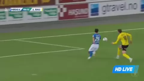 Poster siaran Hodd VS Raufoss IL