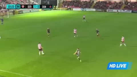 Poster siaran Derry City VS Dundalk