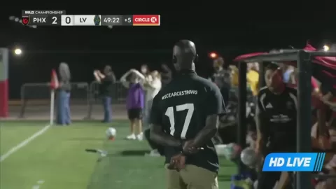 Poster siaran Phoenix Rising FC VS Las Vegas Lights